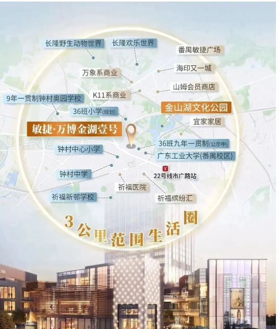 元旦笋盘｜敏捷万博金湖壹号官方售楼处发布：打造理想品质生活!(图9)