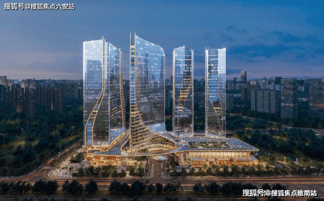 Ai网易官方聚焦丨海威安铂中心官方售楼处发布：探索奢境新房标杆(图2)